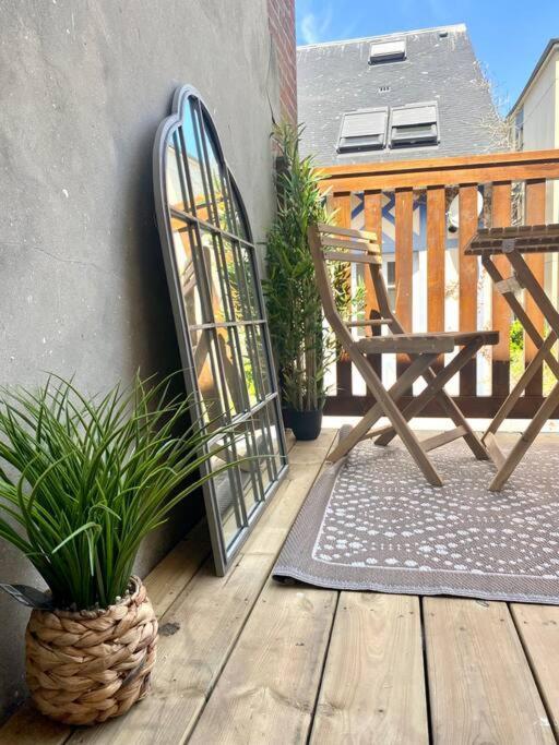Studio Avec Terrasse A דוביל מראה חיצוני תמונה