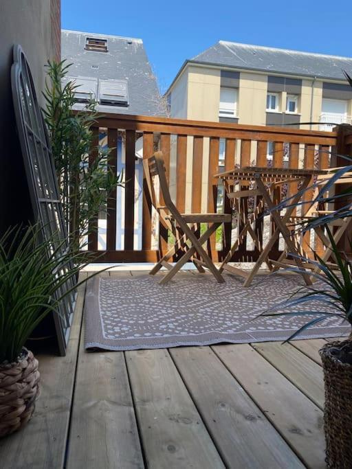 Studio Avec Terrasse A דוביל מראה חיצוני תמונה